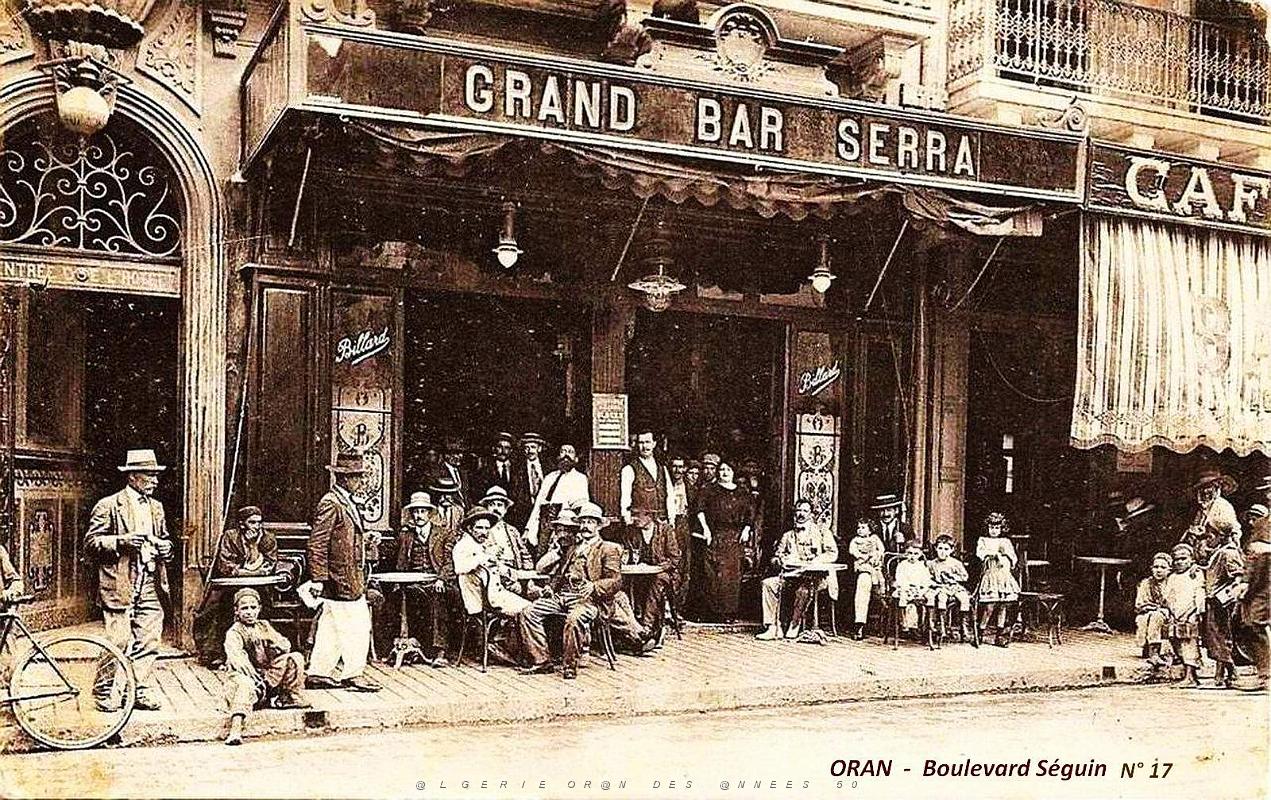 1231- Oran - 17 Bd Seguin - Grand Bar Serra.JPG
